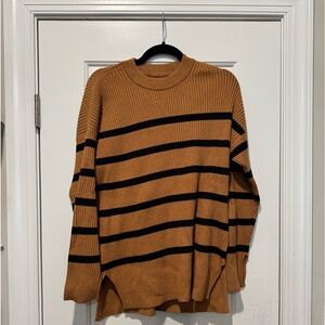 SOFT A&F collection striped sweater